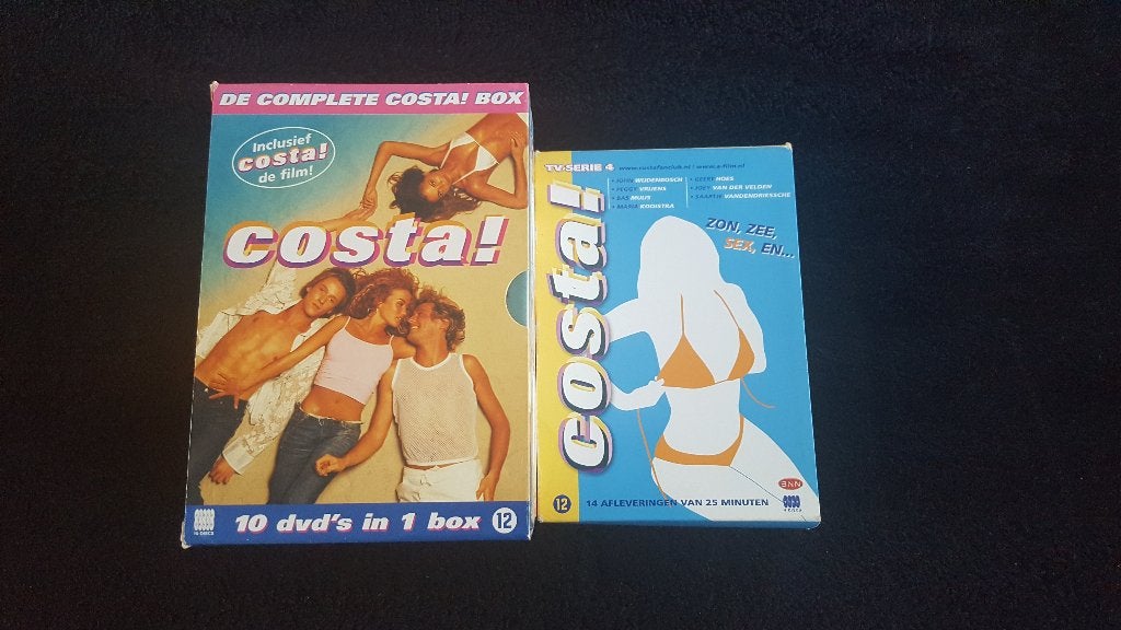 Costa! Seizoen 1 t/m 4 + gratis 4 Bonus Afl. niet in de Box!, Enlèvement ou Envoi, Saison 2, Comprend un DVD