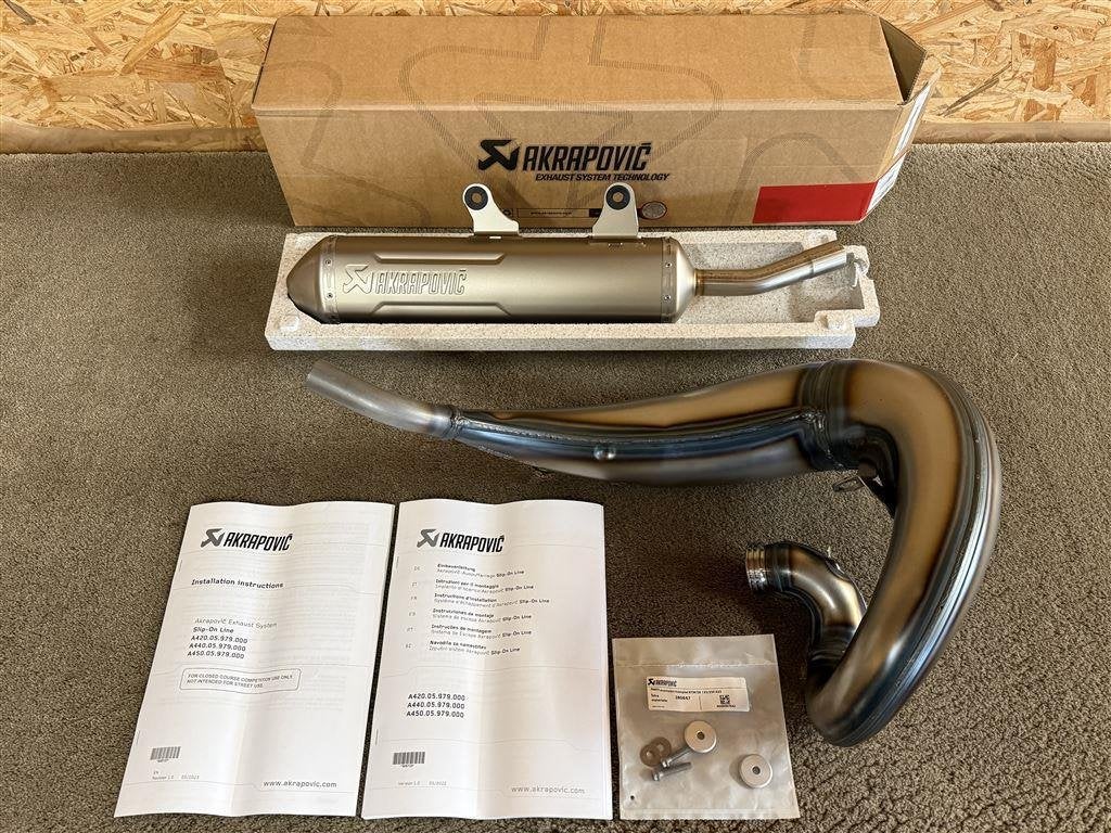 Akrapovic Factory Racing Line 250 300 EXC XC-W TE EC 24-25, Motoren, Verzenden, Nieuw
