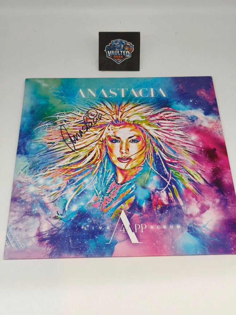 Anastacia Live A4APP gesigneerde vinyl LP, Cd's en Dvd's, Gesigneerd, Ophalen of Verzenden, Pop, LP