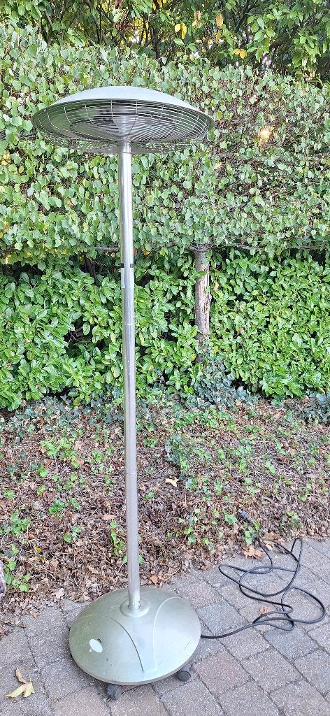 Terrasverwarmer electrisch, Tuin en Terras, Ophalen, Gebruikt