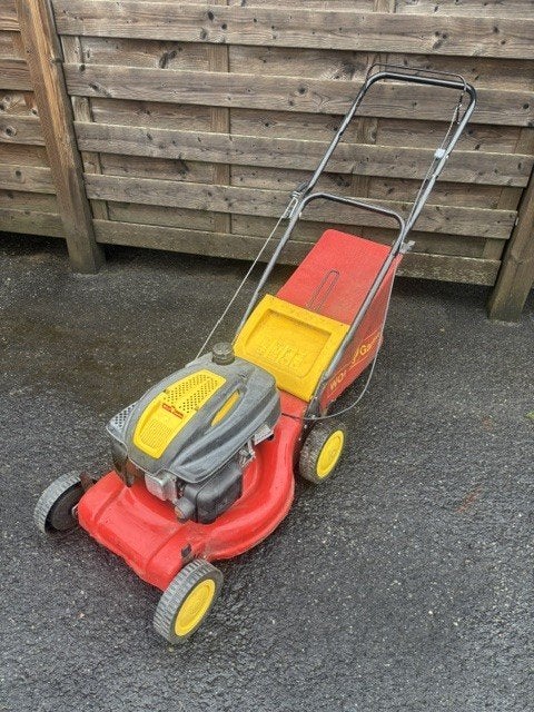 grasmaaier benzine WOLF 5pk 46cm duwmodel, Ophalen