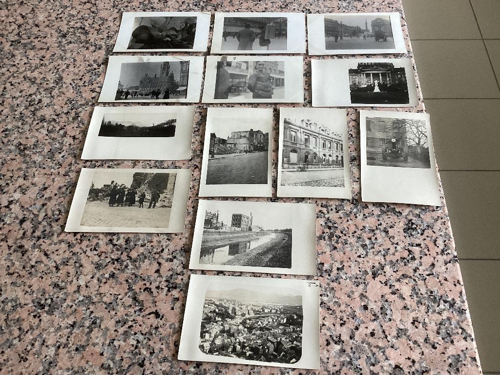 Lot van 13 oude foto’s allerlei begin 1900, Verzamelen, Foto's en Prenten, Ophalen of Verzenden, Voor 1940, Gebruikt, Foto