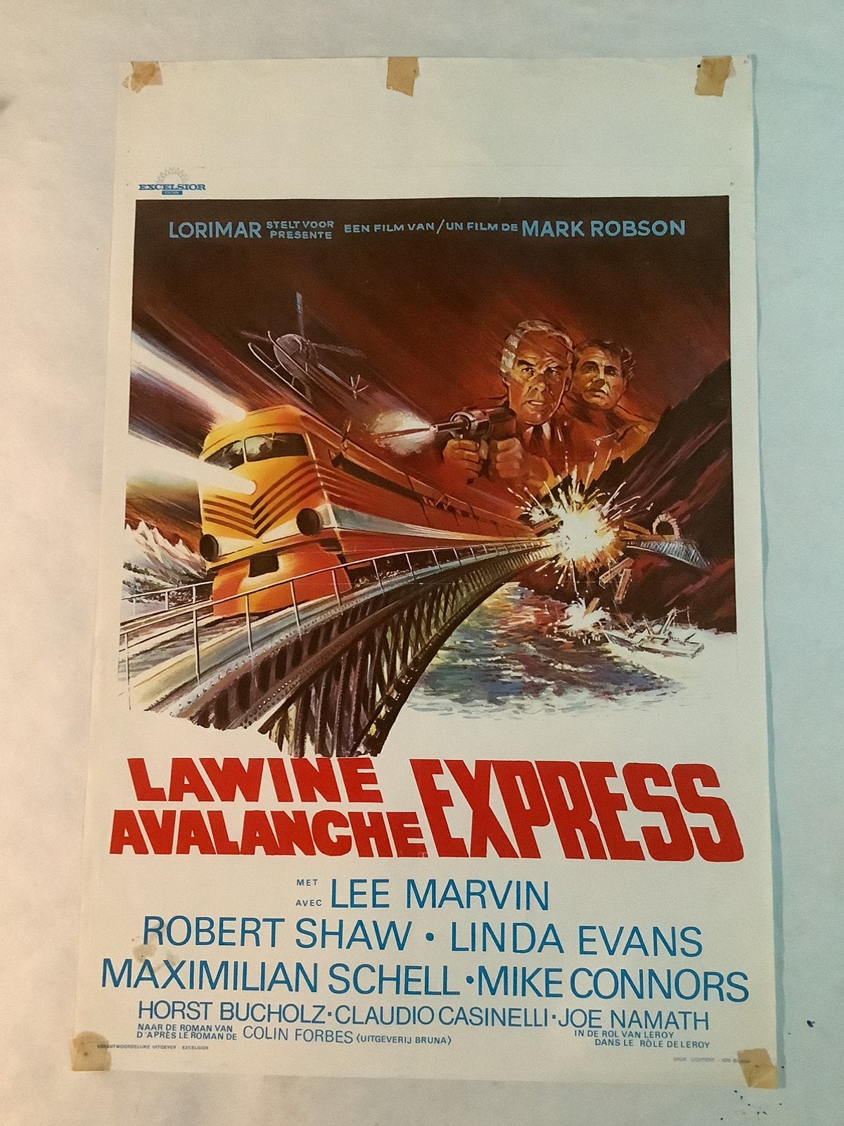 LOT D'AFFICHES DE CINÉMA (22) 36-54 cm, Enlèvement ou Envoi