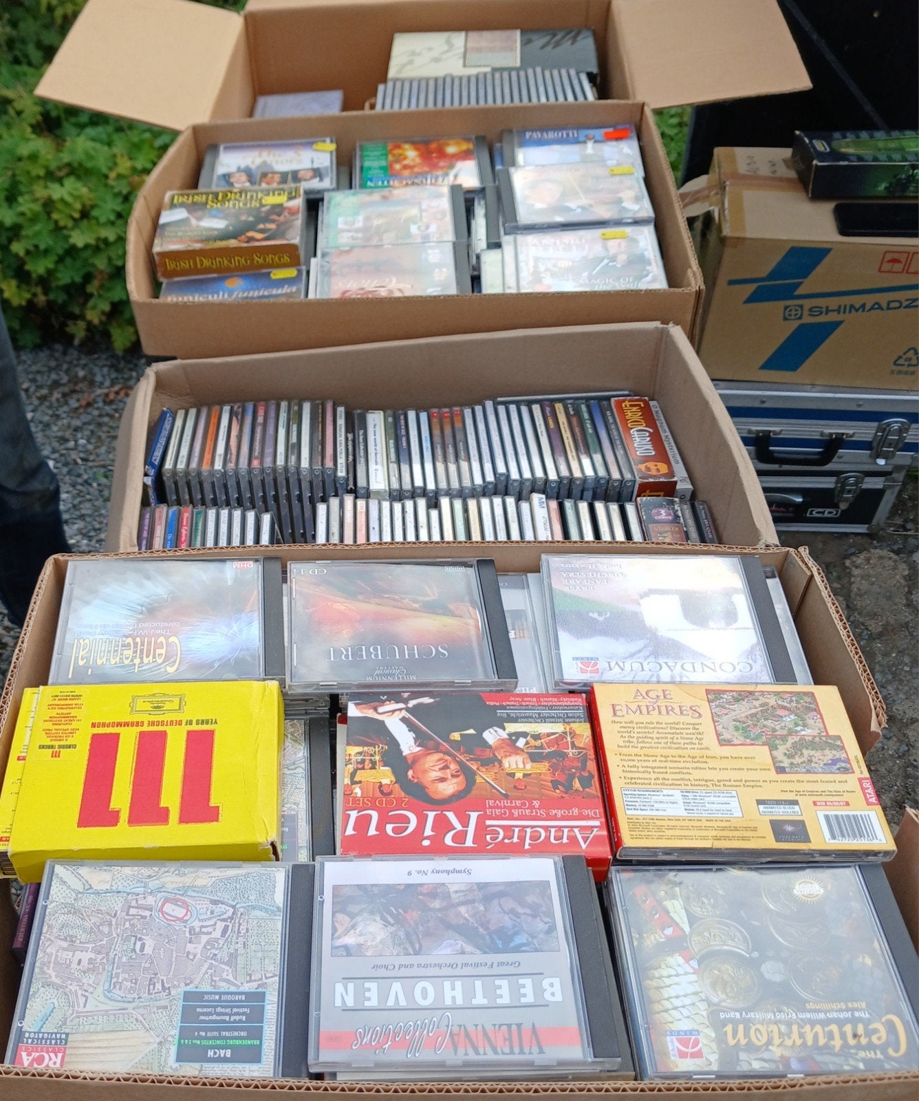 Grote verzameling CD’s (500+ stuks) – Klassiek, Tango, Wals,, Cd's en Dvd's, Ophalen
