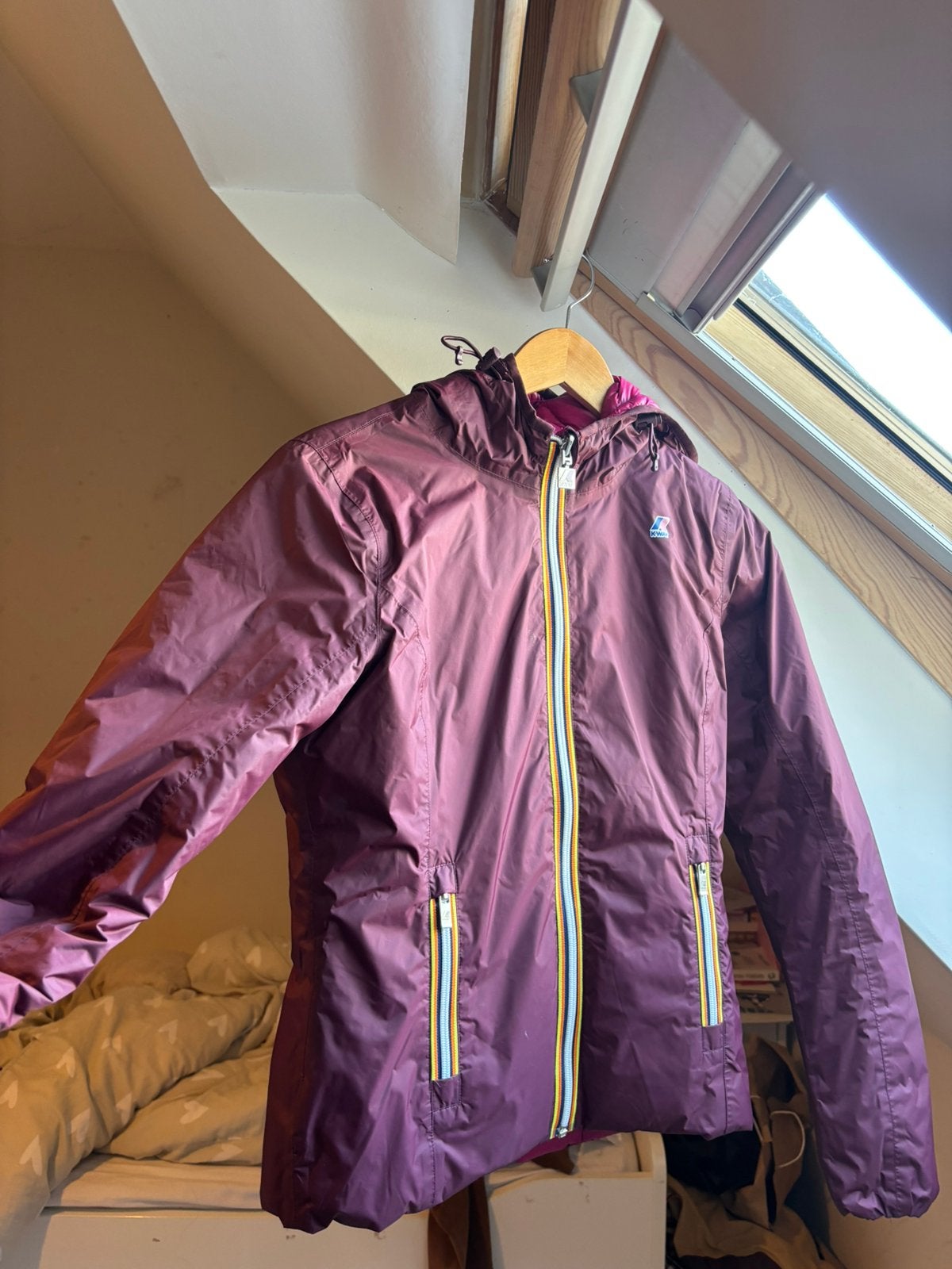 Veste K-way, Enlèvement ou Envoi, Comme neuf, Taille 36 (S), Rouge