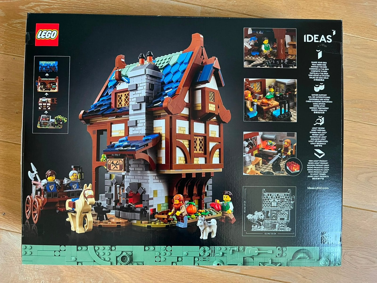 LEGO Ideas Middeleeuwse Smid - 21325 -Nieuwe ongeopende doos, Lego, Nieuw, Ophalen of Verzenden, Ideas