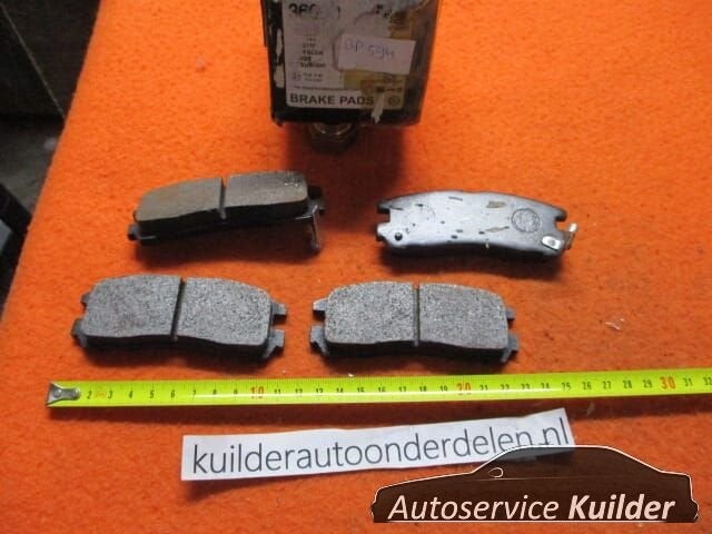 Remblokken achter Mitsubishi Galant 3000GT Eclipse BP594  36, -, -, Nieuw, Ophalen of Verzenden