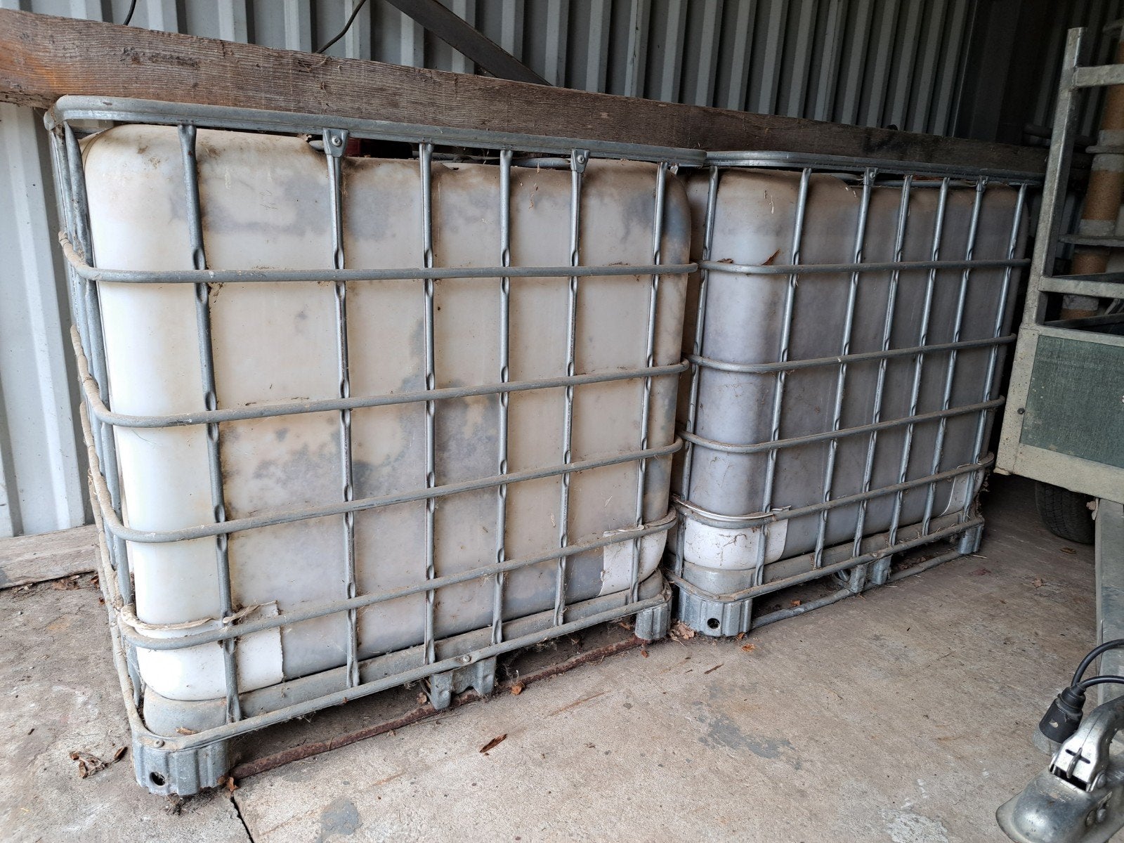 ibc container, Tuin en Terras, Regentonnen, Ophalen, Gebruikt, Kunststof