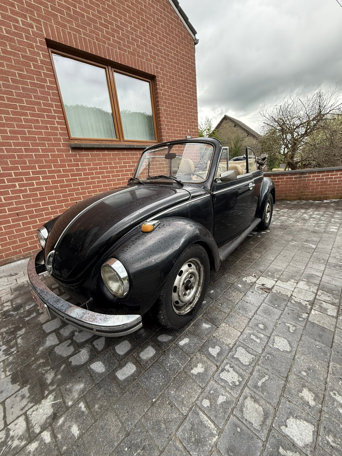 Vw cox cabriolet 1303 à restaurer, Autos, Achat, Beige, Cabriolet, 1300 cm³