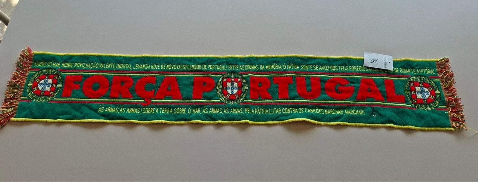 Écharpe FORZA PORTUGAL, Enlèvement ou Envoi