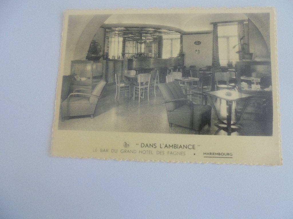 mariembourg-le grand hotel des fagnes-dans l'ambiance, Enlèvement ou Envoi, 1940 à 1960, Non affranchie, Namur