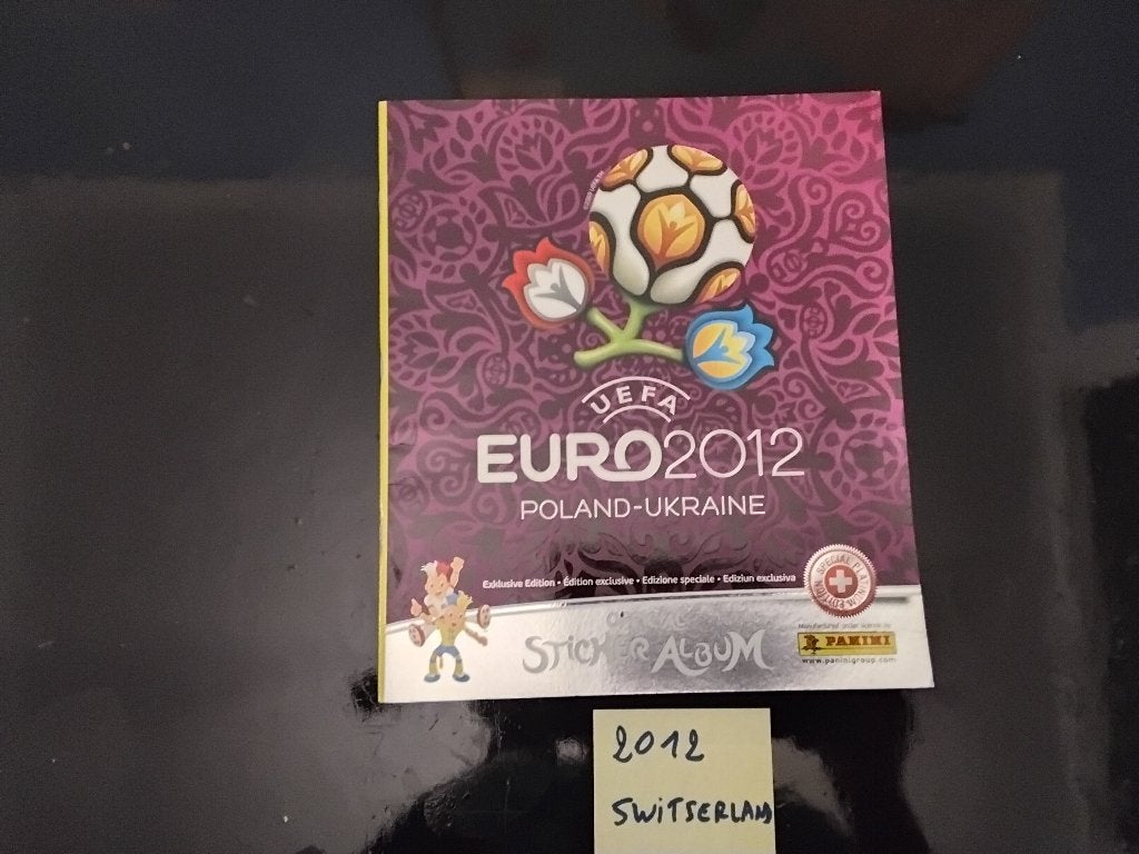 Panini album Euro2012 Polen Oekraïne, Ophalen, Zo goed als nieuw