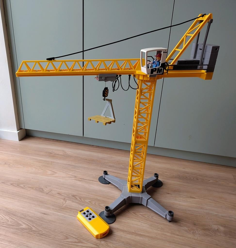 Playmobil kraan 5466, Ophalen, Gebruikt