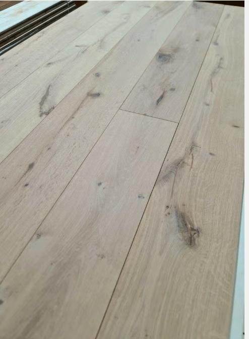 PARQUET EN BOIS ; 59,5 M2 EN CHÊNE MULTITO DE 19 CM DE LARGE, Enlèvement, Intérieur