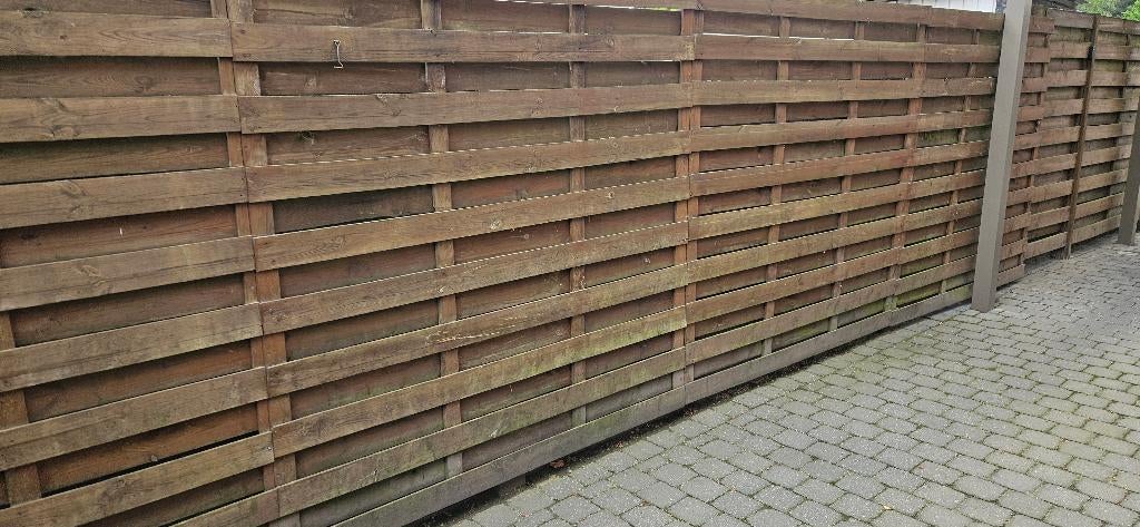 Houten tuinschermen, Ophalen, Gebruikt, 150 tot 200 cm, 150 tot 200 cm