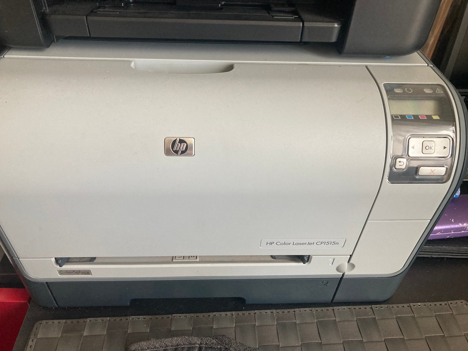 HP laserJet printer CP1515n en 2 toners, Impression couleur, Imprimante, Wi-Fi intégré, Enlèvement