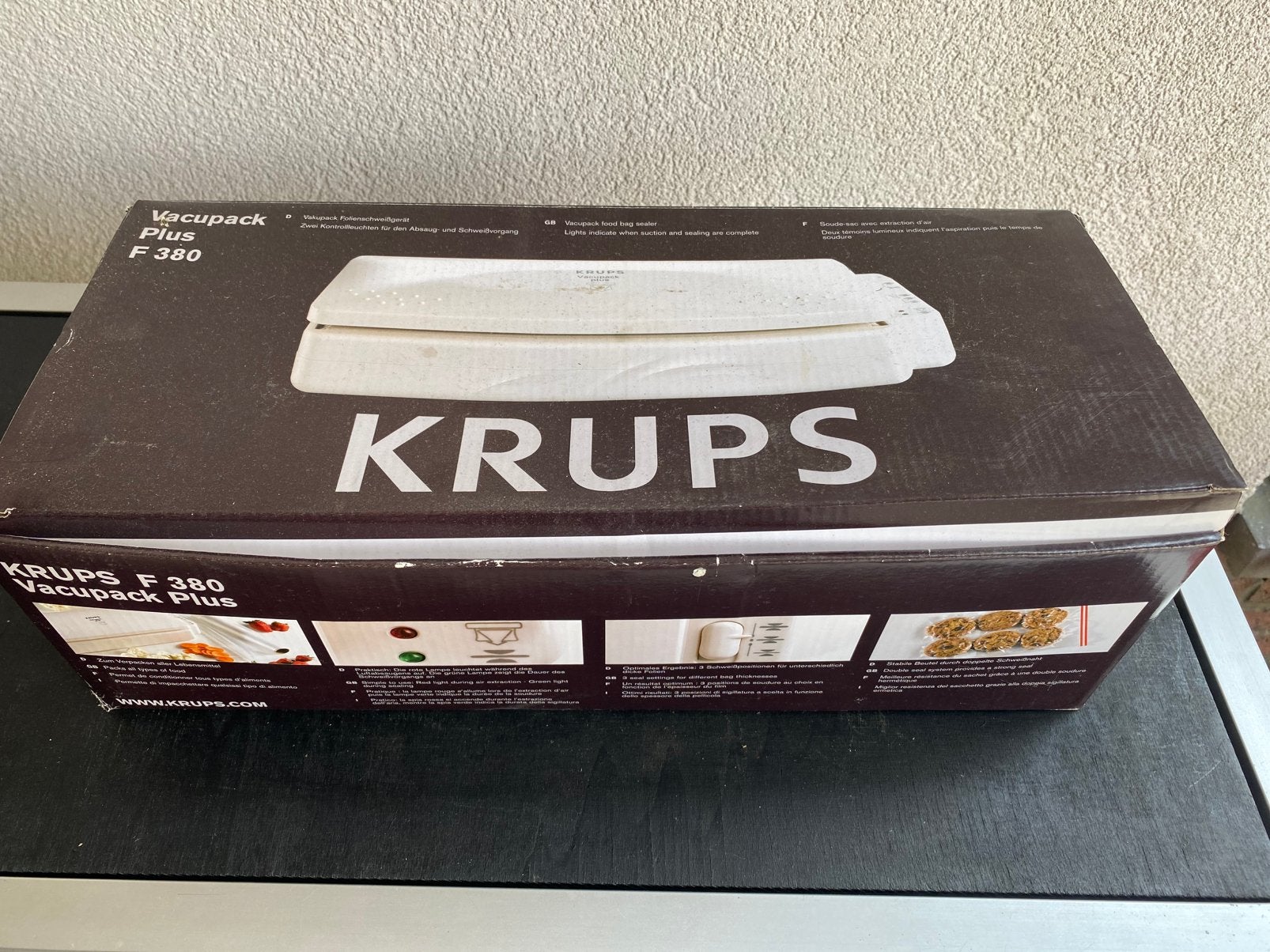 Krups Vacupack Plus F380 / conditionnement sous vide, Enlèvement, Neuf