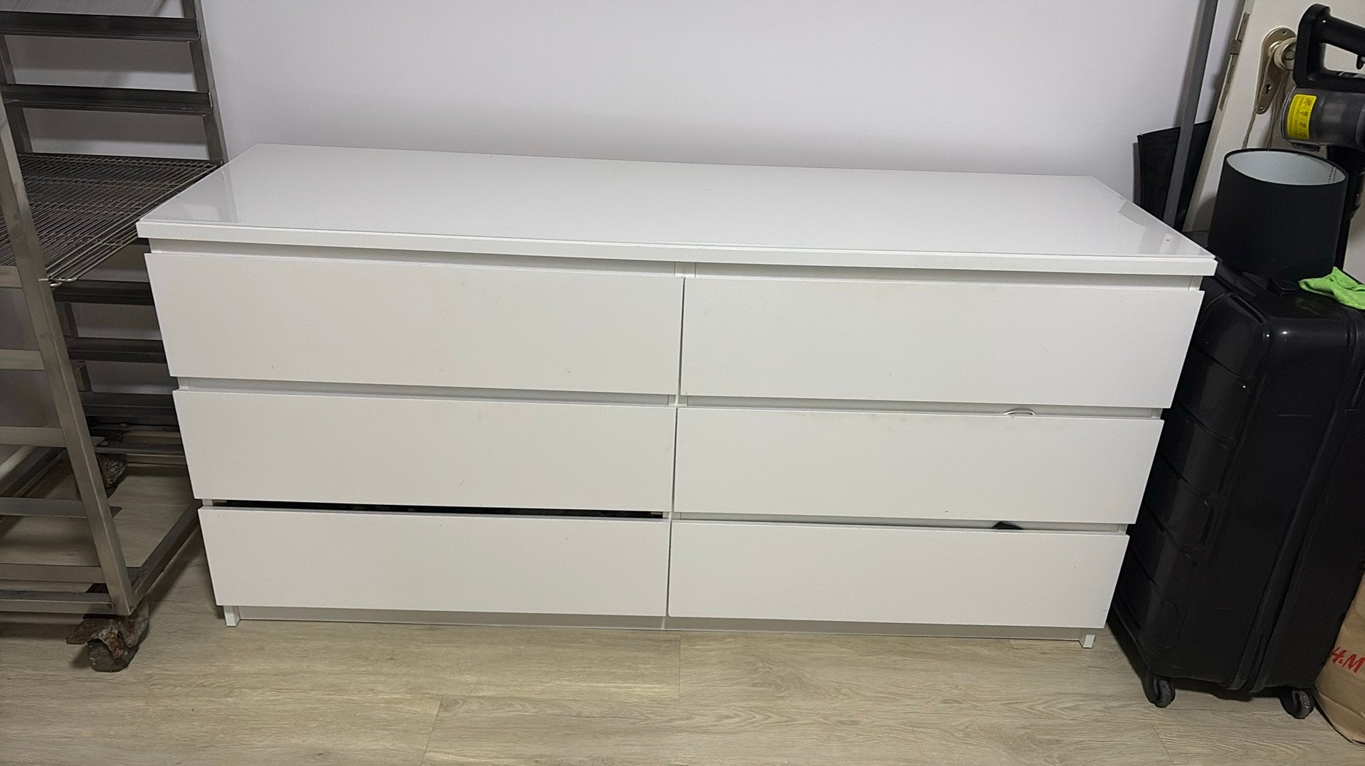 Malm kast 6 lades, Huis en Inrichting, Ophalen, Gebruikt