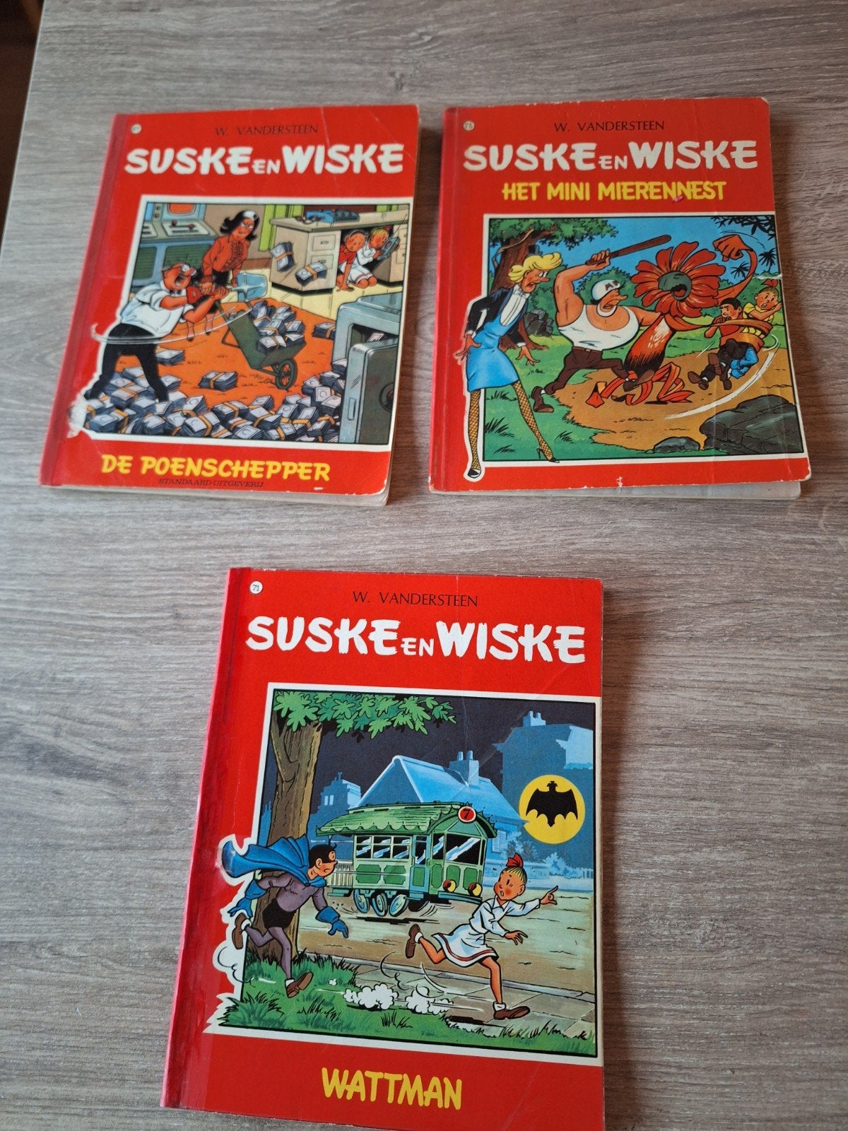 3 oude suske en wiske strips, Boeken, Ophalen of Verzenden