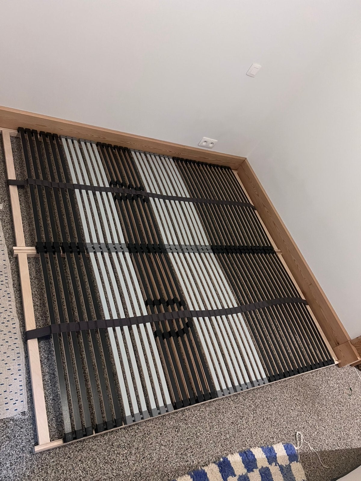 2 x Lattenbodem IKEA ‘ LEIRSUND ‘ 90 x 200, Enlèvement, Comme neuf