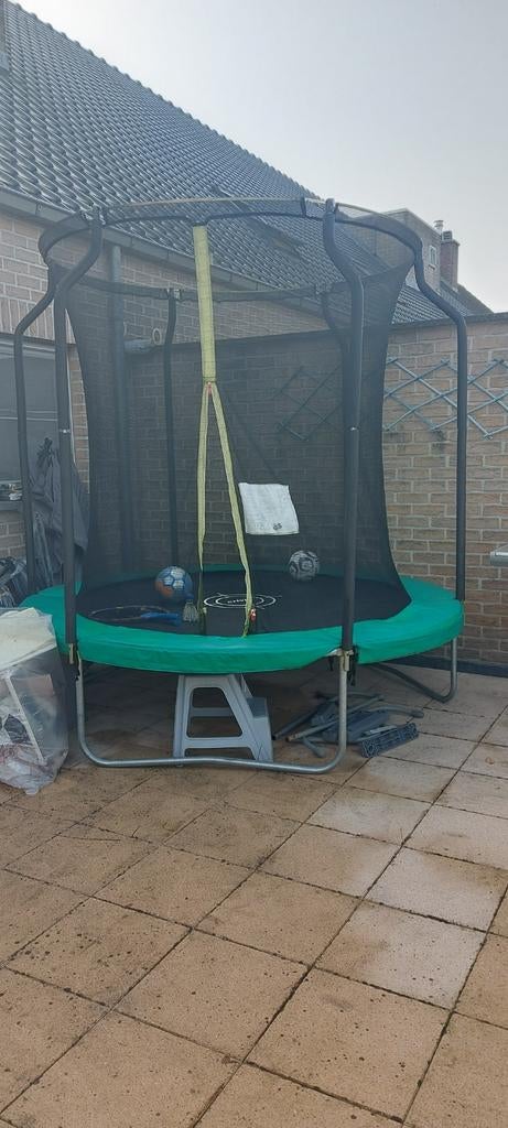 Crivit trampoline met net 244 cm diameter, Kinderen en Baby's, Speelgoed | Buiten | Trampolines, Ophalen
