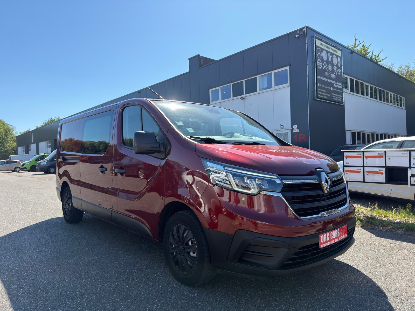 Renault Trafic 2.0 Blue dCi L2 Zen EDC S/S AUT Cabine double, Rouge, Essai à domicile, Achat, Euro 6