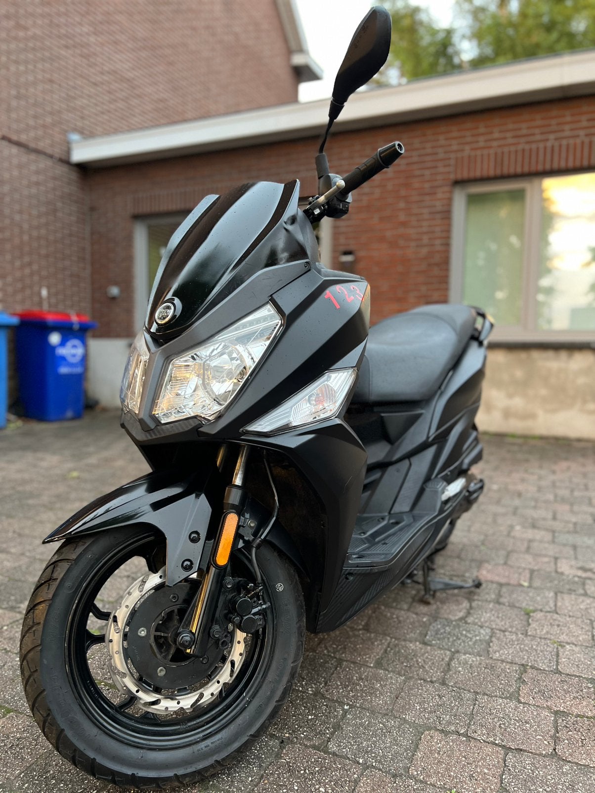 Scooter sym jet 14 klasse A black edition, Fietsen en Brommers, Ophalen, Klasse A (25 km/u), Benzine
