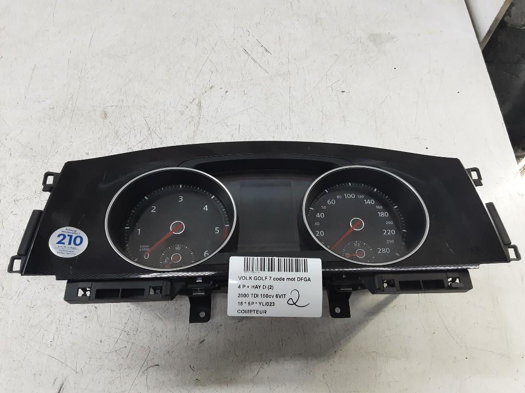 COMPTEUR DE VITESSE Volkswagen Golf VII (AUA) (5G1920757), Volkswagen, Mevr. I. Hauben, Utilisé, Rue de l'Espoir 34 34
4030  GRIVEGNÉE, BE