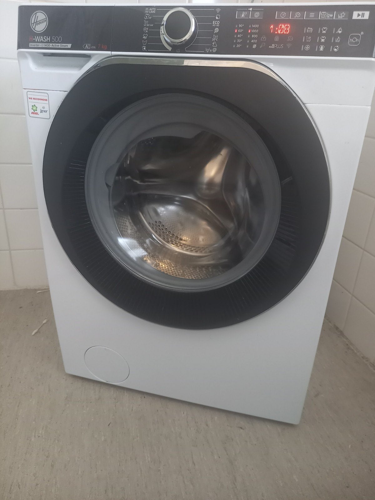 Wasmachine, Elektronische apparatuur, Ophalen