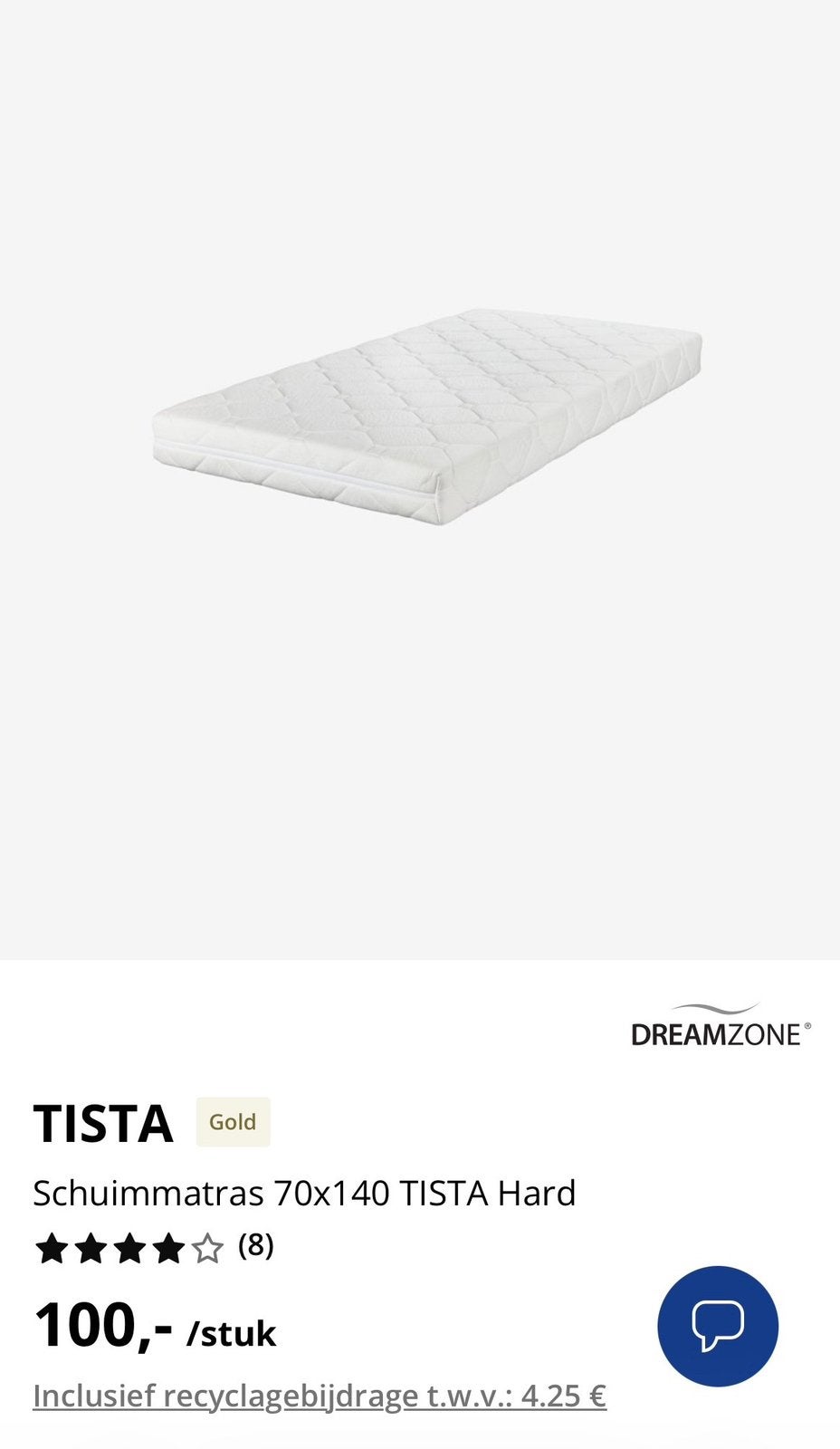 Matelas pour bébé, Maison & Meubles, Chambre à coucher | Matelas & Sommiers, Neuf, Matelas, Une personne, Enlèvement