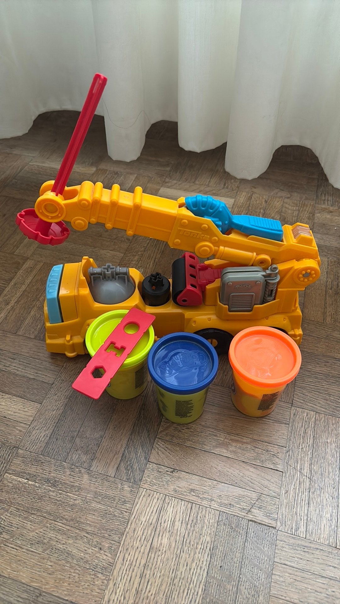 Play-Doh Buster 49365 Big Crane Truck - Licht en geluid, Ophalen of Verzenden, Gebruikt