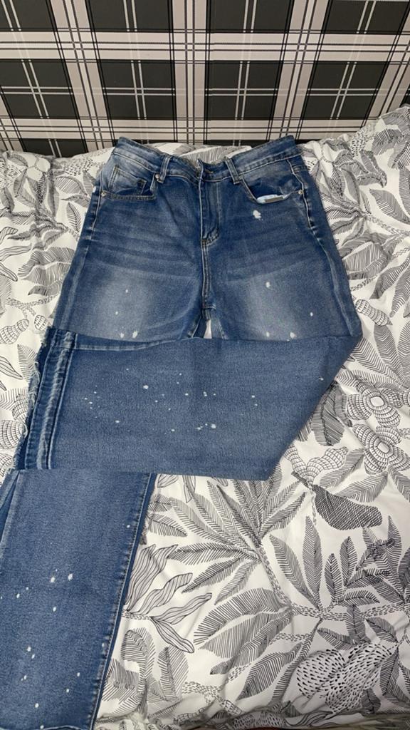 Shein flared jeans, Ophalen