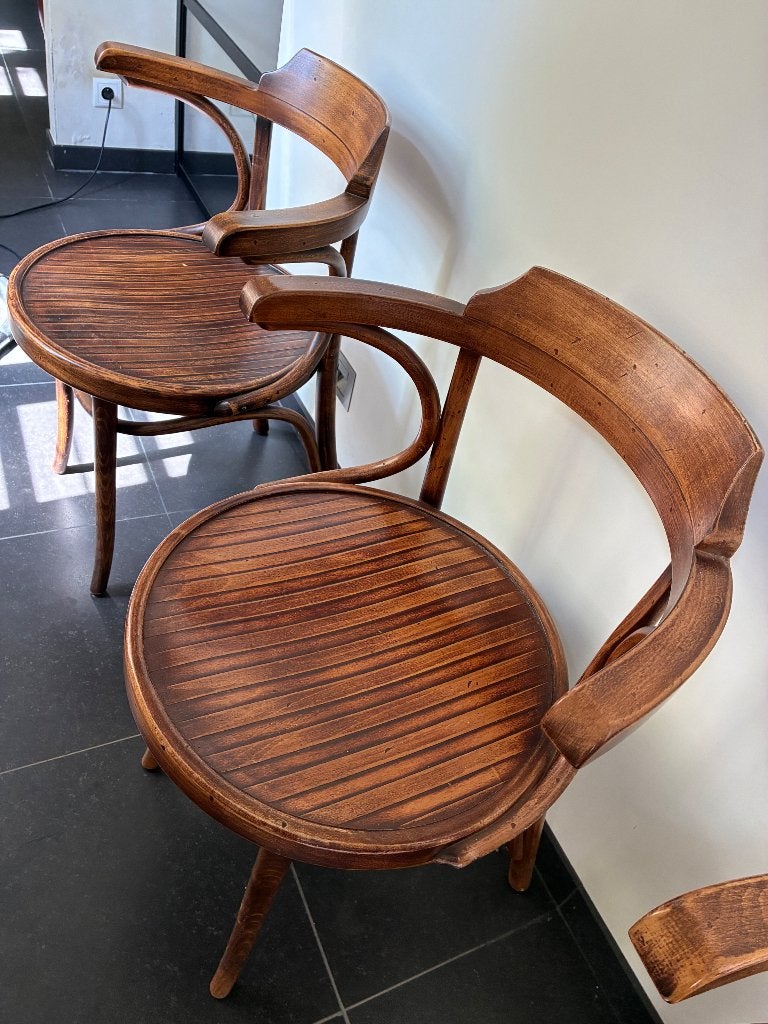 Eetkamerstoel, Huis en Inrichting, Ophalen, Bruin, Thonet, Zo goed als nieuw