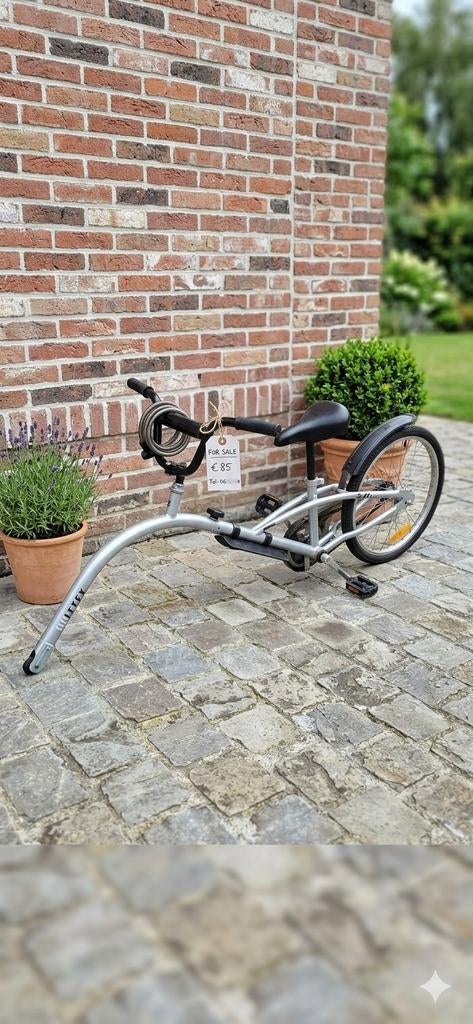 Aanhangfiets / Tag-along fietstrailer – Nette staat!, Vélos & Vélomoteurs, Accessoires vélo | Remorques, Vélo suiveur, Enlèvement