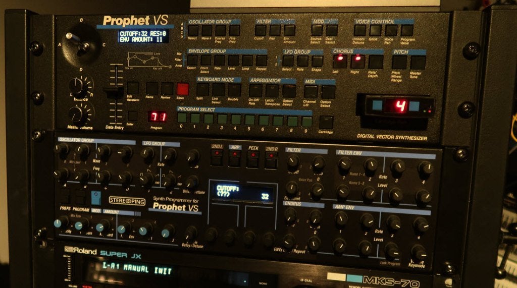 SCI Prophet VS Rack Synth + Stereoping + Multi-card, Enlèvement