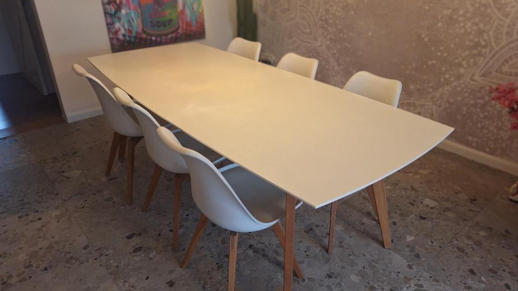 Eettafel en stoelen, Huis en Inrichting, Ophalen