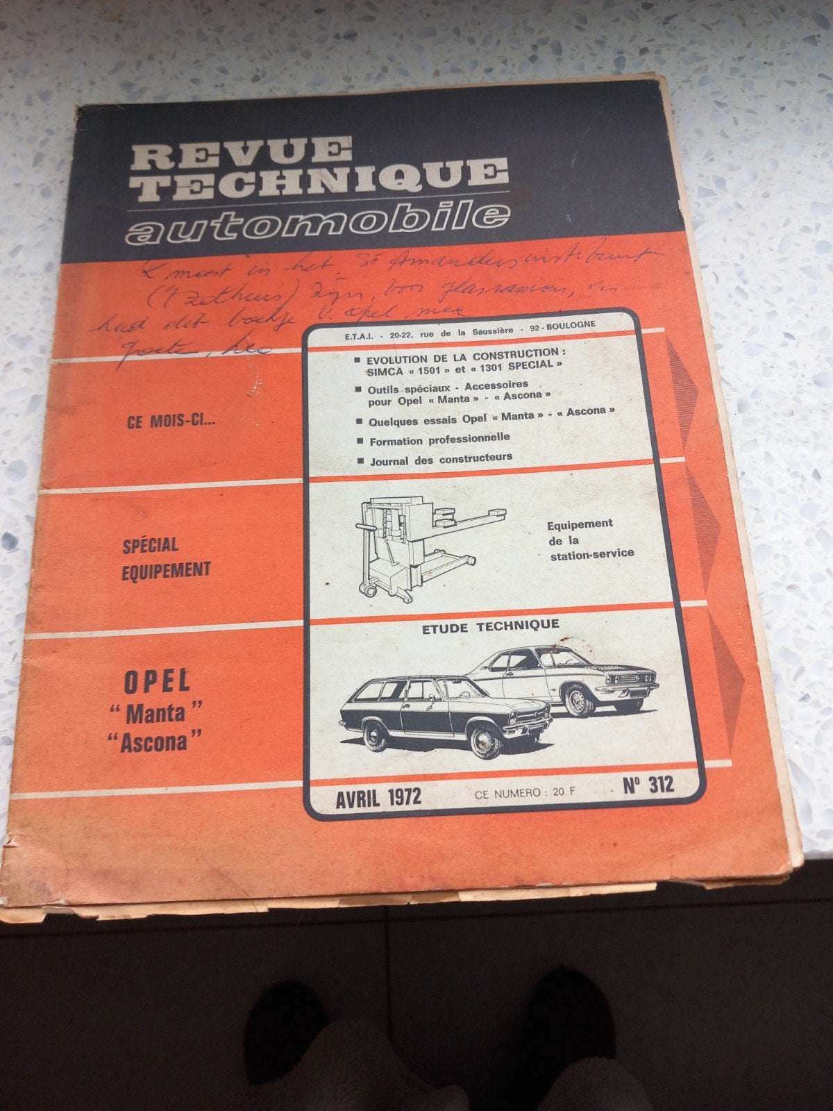 Opel manta/ascona handboek, Boeken, Auto's | Boeken, Ophalen of Verzenden, Opel