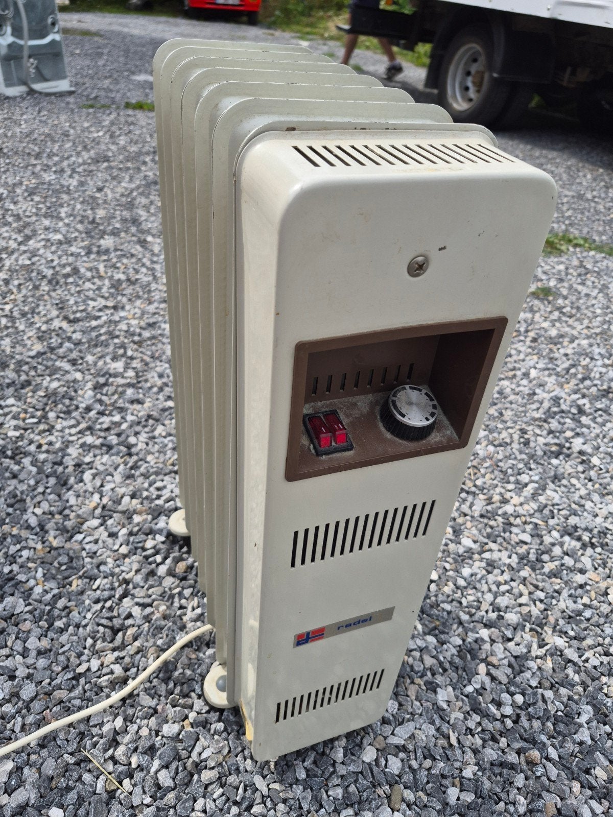 3 elektrische oliebadradiatoren, Ophalen