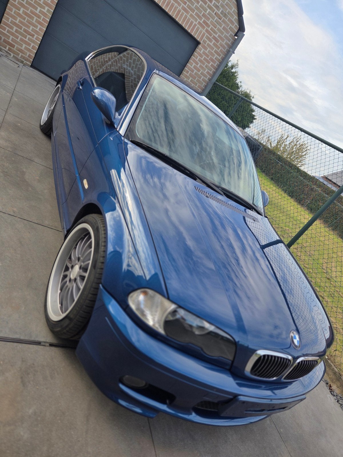 BMW E46 320ci, Auto's, BMW, 4 zetels, Achterwielaandrijving, Blauw, Leder