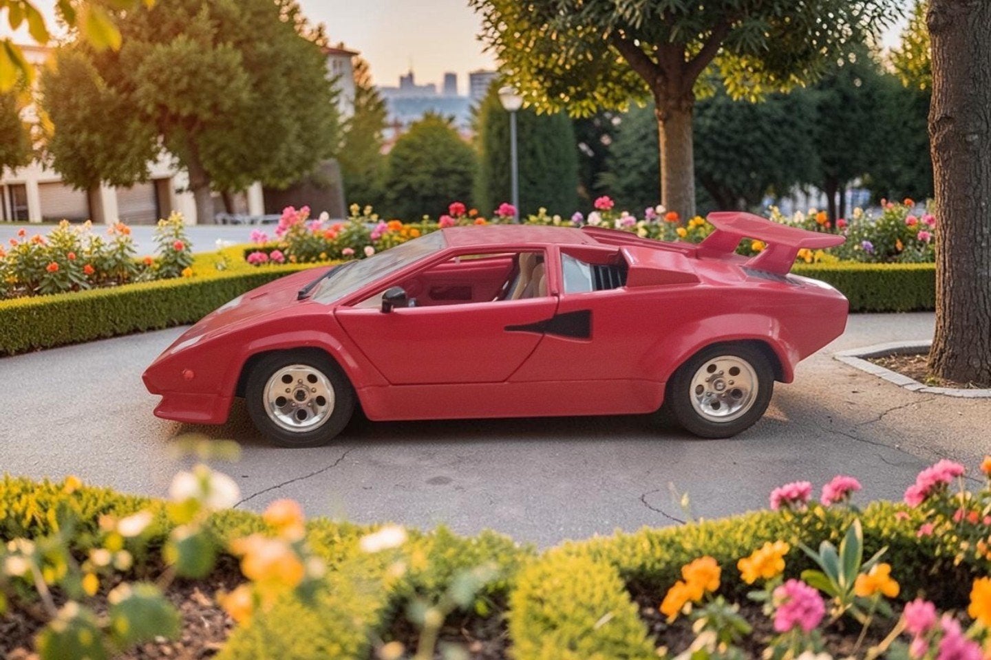 Lamborghini Countach 1/24 Bburago, Enlèvement ou Envoi