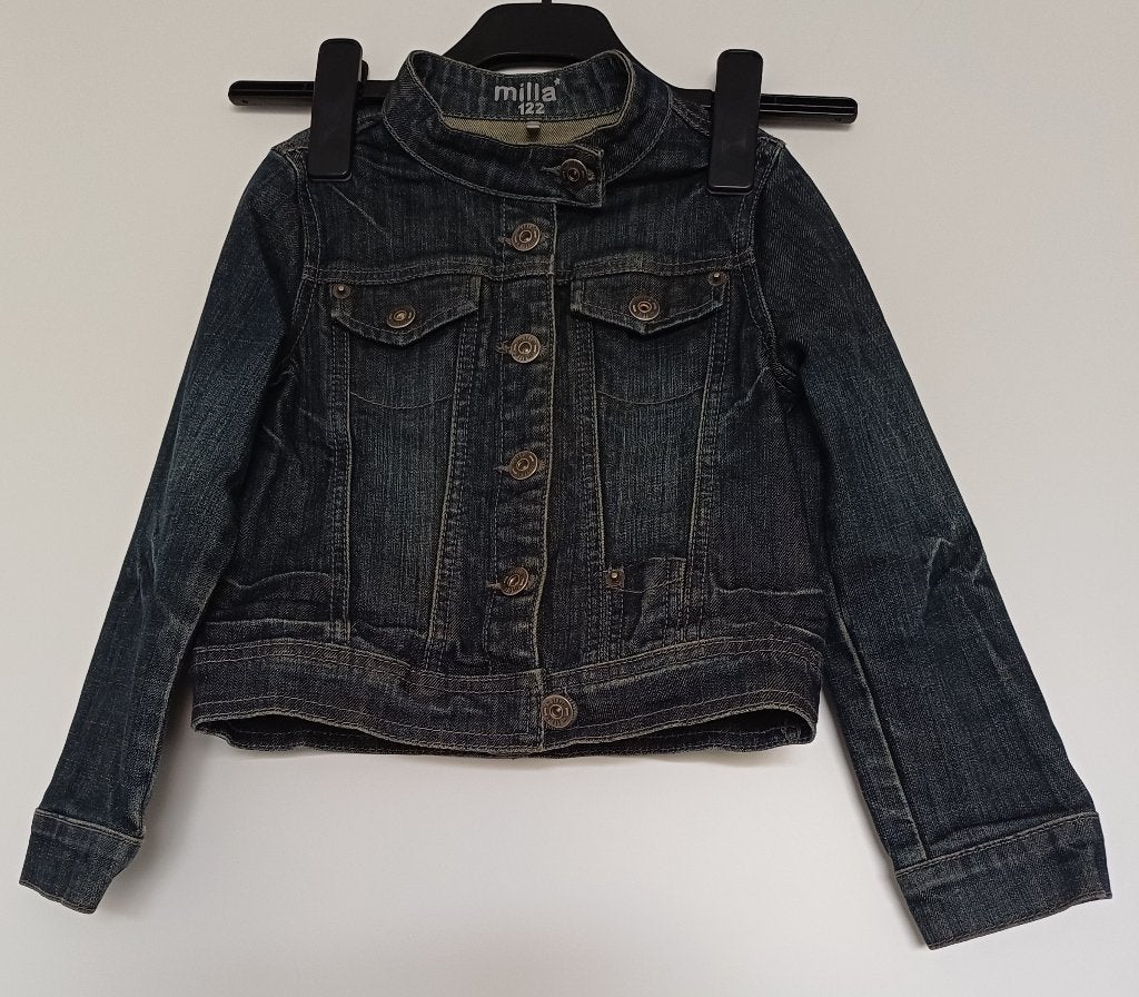 donkerblauwe jeansjas Milla, Kinderen en Baby's, Gebruikt, Meisje, Ophalen of Verzenden, Milla Star