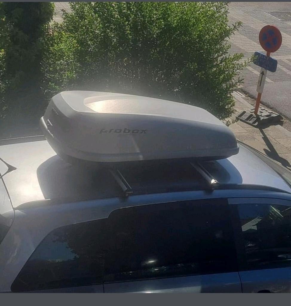 Te koop Dakkoffer ziet goed uit aleen slot is kapot, Autos : Divers, Coffres de toit, Enlèvement