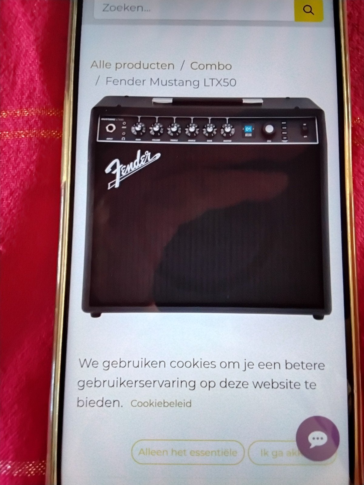 Versteker Fender te koop, Muziek en Instrumenten, Ophalen