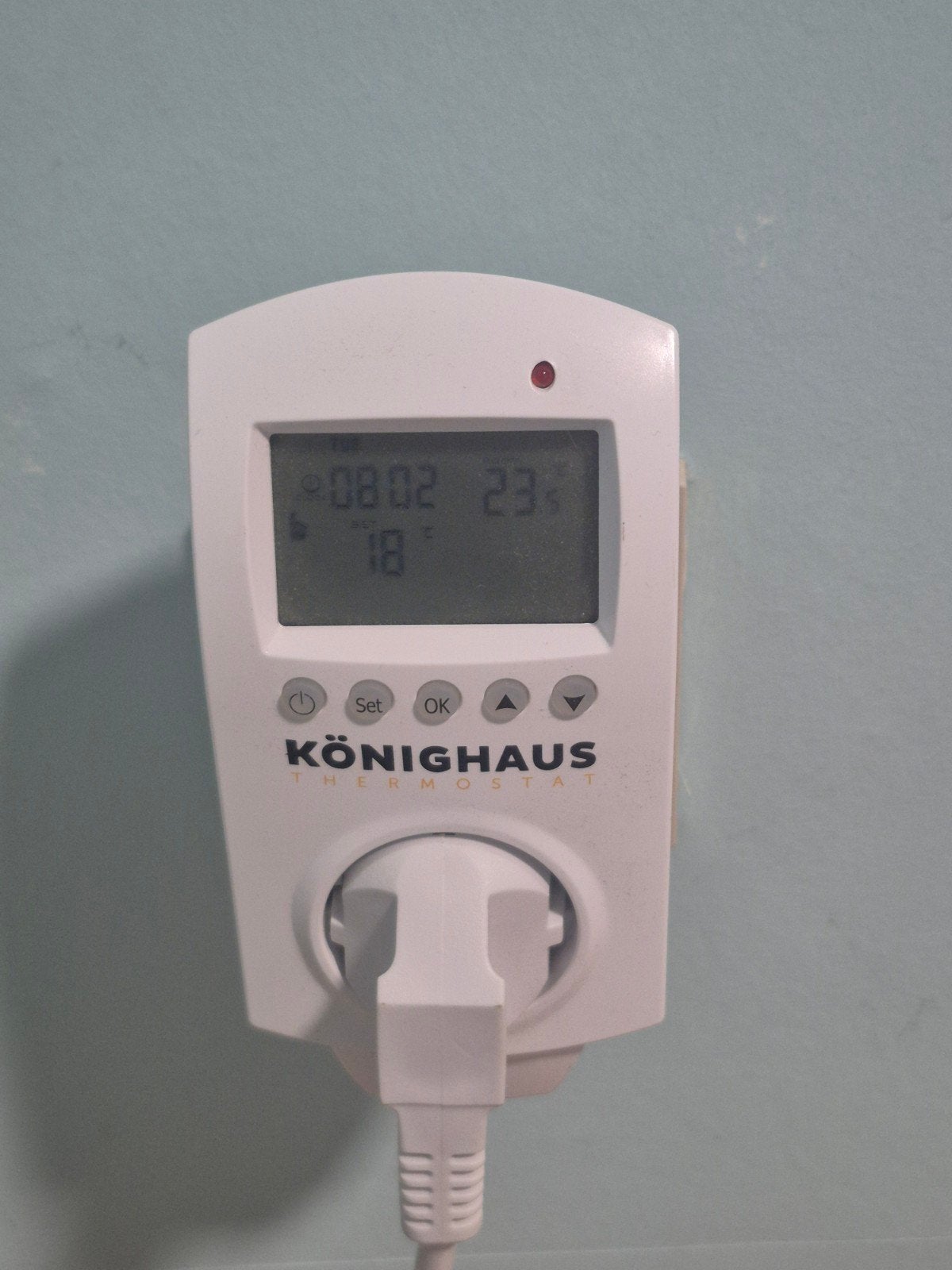 köninghaus  infrarood verwarming wit met thermostaat., Ophalen, Overige typen, 60 tot 150 cm, 80 cm of meer