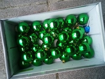 Noël  boules 5€/cadeaux 5€/couronne sapin7€ renne10€, Enlèvement ou Envoi, Comme neuf