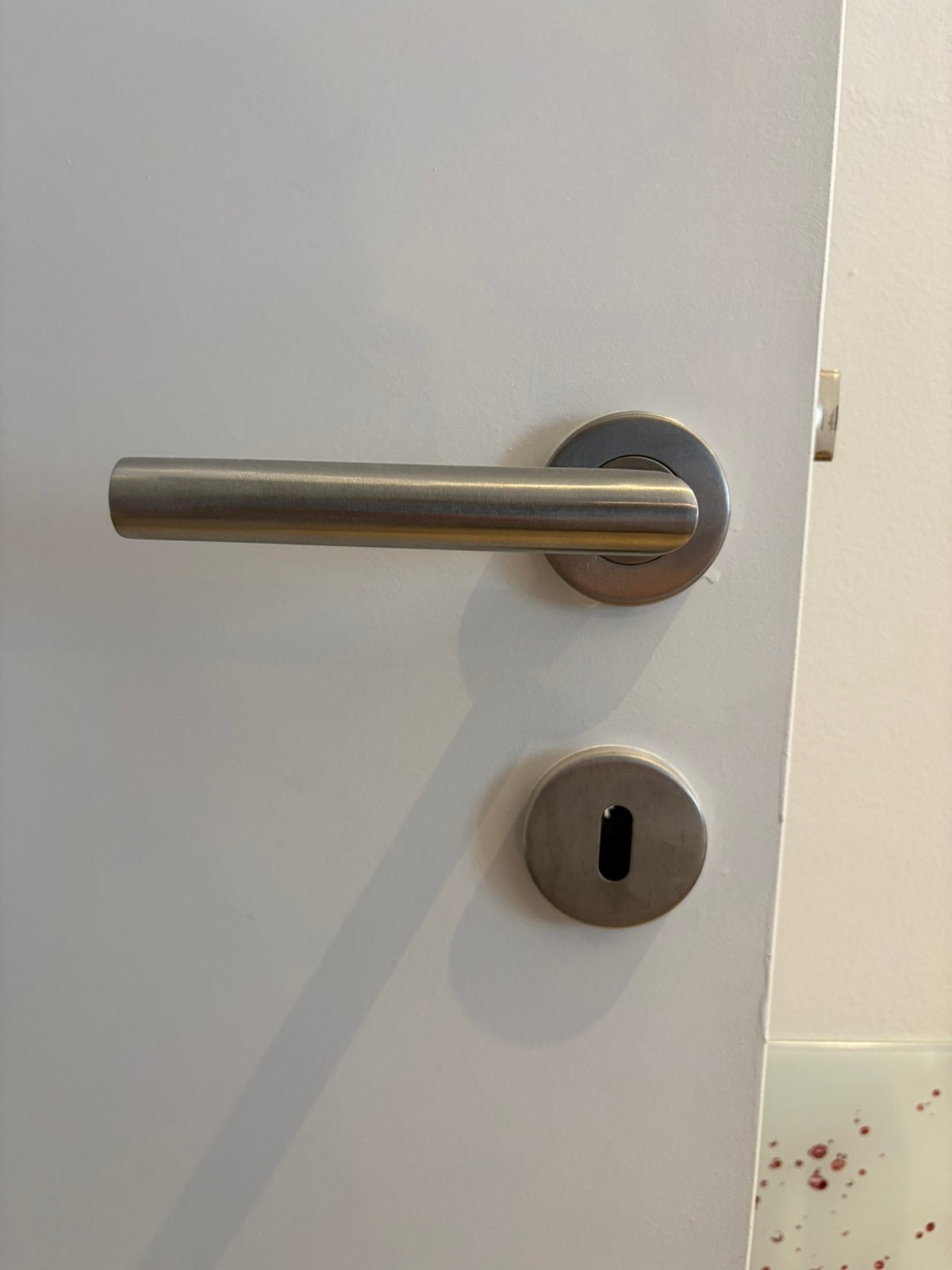 Deurklinkset Inox, Ophalen, Gebruikt, Inox, Klink of Kruk