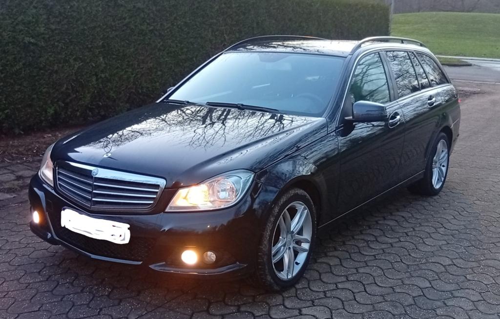 Mercedes klasse c 180 CDI 12/2012, Auto's, Automaat, Euro 5, Zwart, 5 deurs