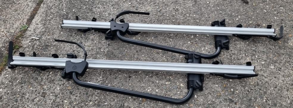 Dakdragers voor 2 fietsen, Ophalen, Brede banden, Zo goed als nieuw, Dakdrager