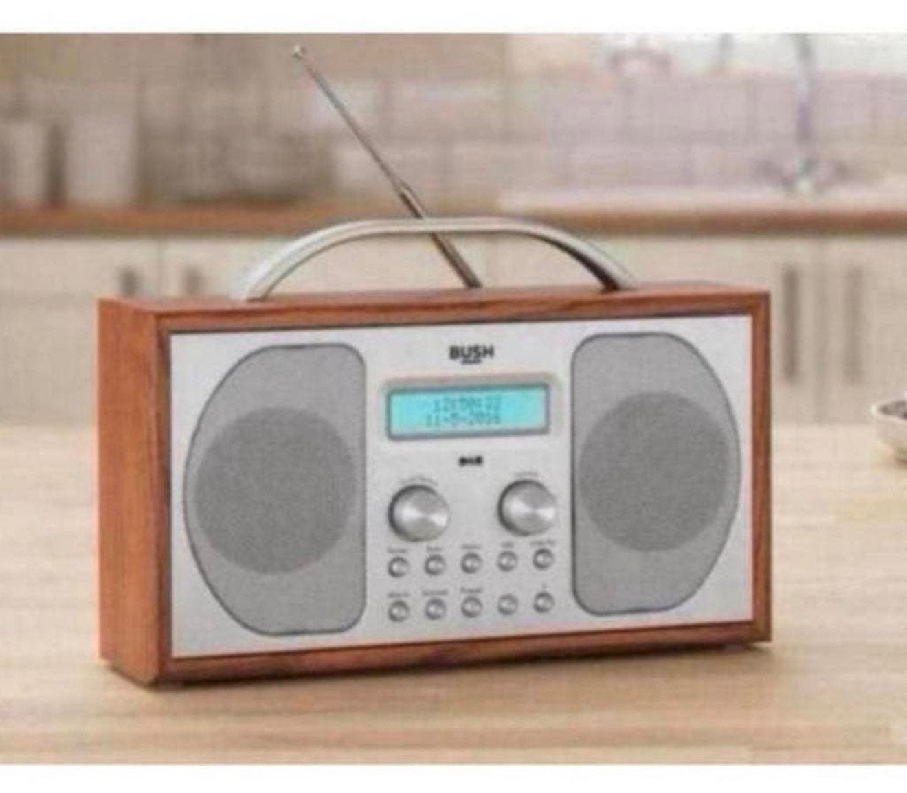 radio stéréo FM Bluetooth Bush DAB en bois, en bois, nouveau, Enlèvement ou Envoi, Neuf, Radio