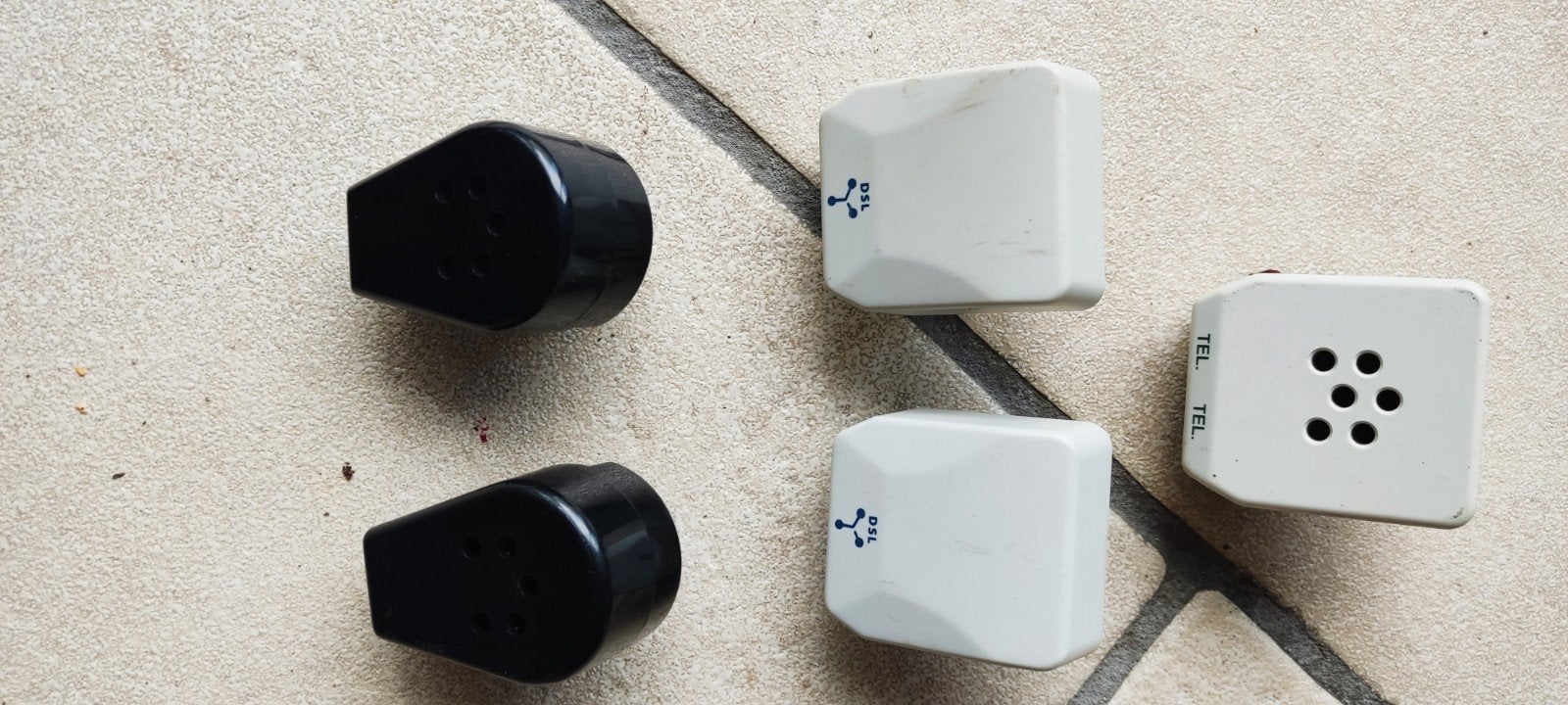 Adsl splitter, Ophalen
